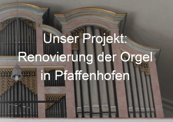 Orgelrenovierung