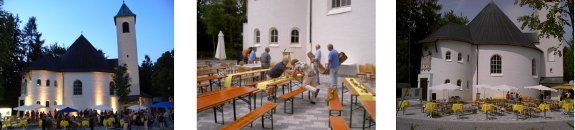 Neugestalteter Platz vor der Kirche St. Otto