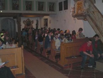 In der Kirche