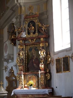 rechter Seitenaltar