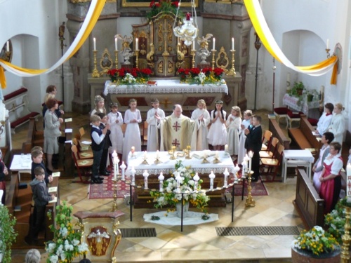 Erstkommunion - Altar