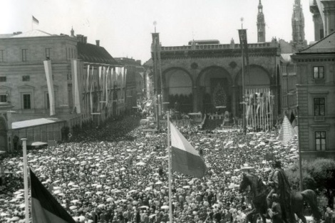 EWK auf dem Odeonsplatz