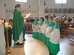 Ministranteneinführung in St. Otto am 25.07.2010