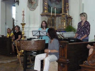 Aussendungsgottesdienst Ministrantenwallfahrt nach Rom - Aug210