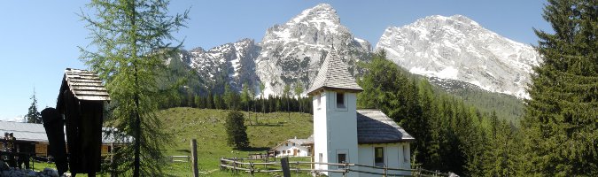 Kapelle mit Watzmannfrau in Kühroint