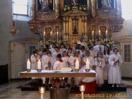 ERstkommunion 2010 in Frasdorf