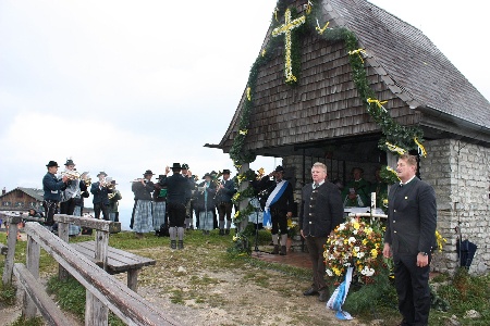 Gedenkgottesdienst auf der Kampenwand