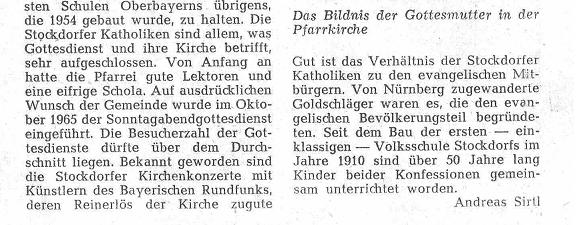 Kirchenzeitung 1970