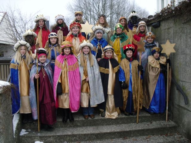 Gruppenfoto Sternsinger 2011