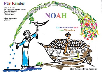 Einladung für Kindertheater "Arche Noah"