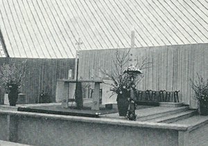 Zeltkirche Altar