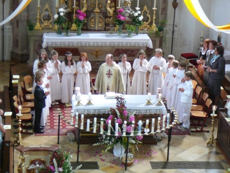 Erstkommunion 2011 Altar