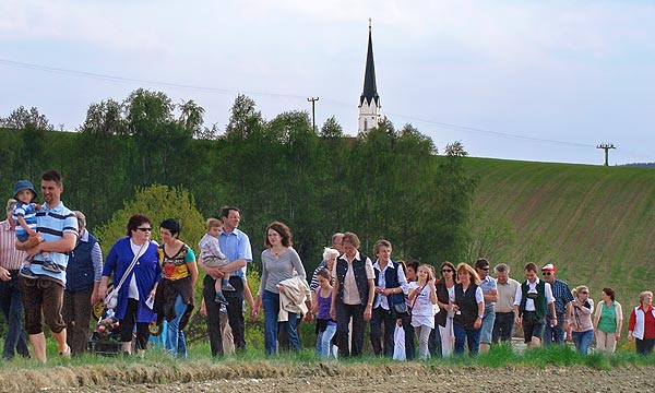 Emmausgang Pfarrverband Schönberg Pfarrei St. Johannes Aspertsham 2011