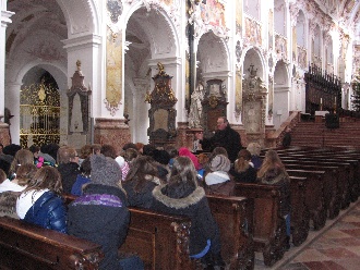 Besuch bei Weihbischof 4.2.2012