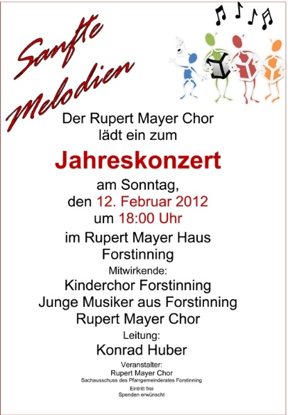 Konzert vom 12.02.2012