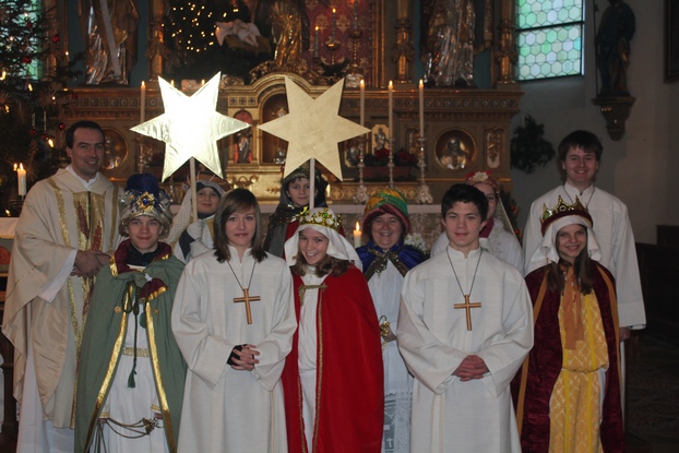 Sternsinger in Umrathshausener Kirche