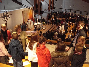 Kinderchor beim EKO-Tauferneuerungsgottesdienst