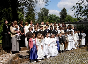 Gruppenbild Erstkommunion 2012