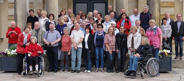 Gruppenbild Partnerchöre in Bayreuth