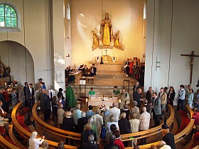 80. Geburtstag von Pfarrer Zawadke in der St. Otto - Kirche