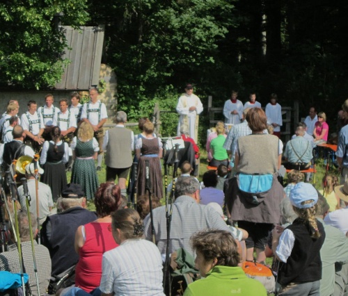 Bergmesse auf der Schmiedalm 2012