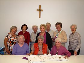 Sammelteam für Caritas Herbstsammlung 2012