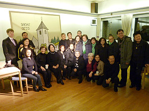 Filipino choir Wien nach Benefizkonzert am 11.11.2012