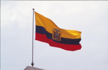 Fahne Ecuadors