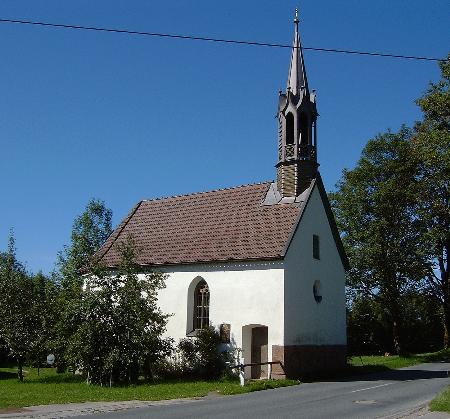 Kapelle "Zum abgebrannten Kreuz" in Gaißach-Puchen