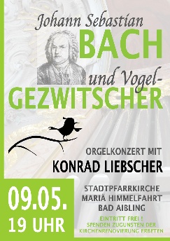 Plakat Orgelkonzert Mai 2013