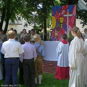 Pfarrfronleichnam Altar