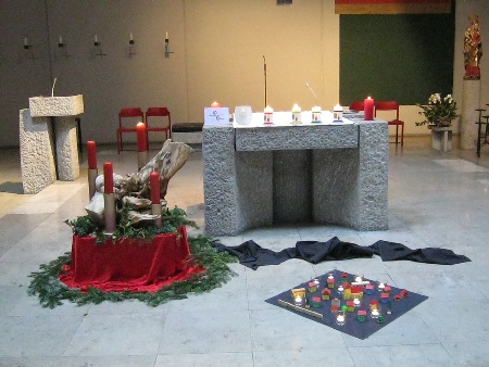 Foto Altar Legearbeit