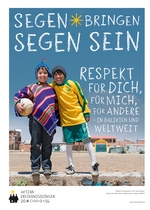 Plakat der aktuellen bundesweiten Sternsinger-Aktion