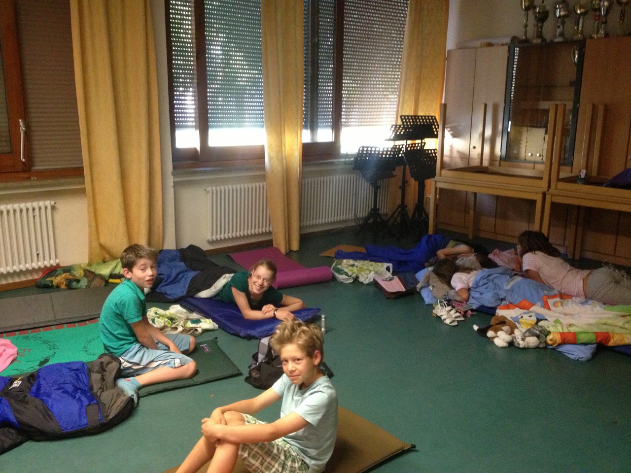 Spielenacht im Juli 2013 - Das Lager im kleinen Saal
