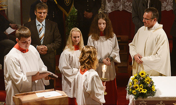 Verabschiedung Pfarrer Paul Janßen, Pfarrei St. Johannes Aspertsham, 2013
