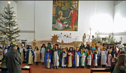 Aussendung der Sternsinger in St. Magdalena