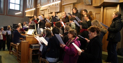 Foto Kirchenchor März 2014, (c) PV Isarvorstadt, F. Ertl