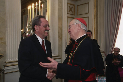 75. Geburtstag von Kardinal Wetter
Festempfang am 23. Februar 2003 im Bayerischen Hof in München