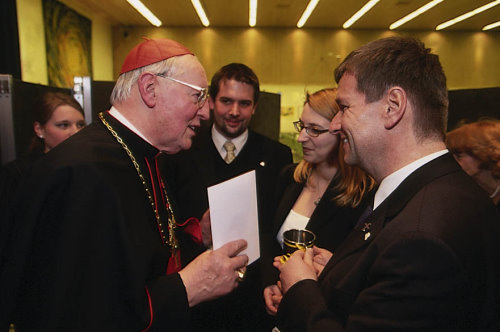 75. Geburtstag von Kardinal Wetter
Festempfang am 23. Februar 2003 im Bayerischen Hof in München