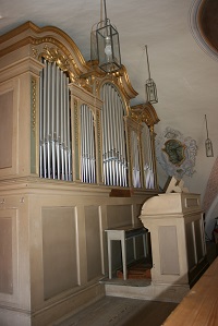 Orgel in Filial- und Wallfahrtskirche Hl. Blut in Umratshausen