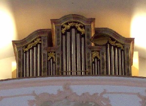 Orgel in Pfarrkirche St. Martin in Buch am Buchrain