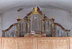 Orgel in Haindlfing, St. Laurentius