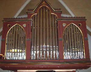 Orgel der Pfarrkirche St. Peter und Paul in Seifriedswörth