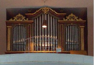 Orgel in der Pfarrkirche von St. Martin in Marzling