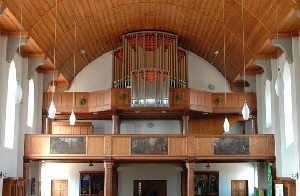 Orgel in Pfarrkirche St. Laurentius in Bernau am Chiemsee