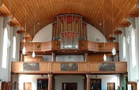 Orgel in Pfarrkirche St. Laurentius in Bernau am Chiemsee