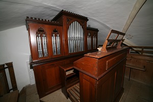 Orgel in Filialkirche St. Jakobus in Rabenden