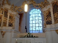 Orgel in Pfarrkirche St. Peter und Paul in Rott am Inn