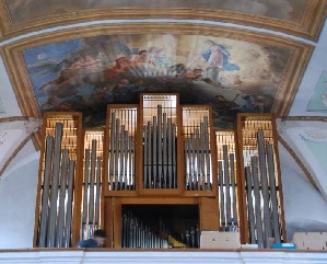 Orgel in der Pfarrkirche St. Jakobus d. Ä. in Hörgertshausen
