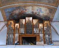 Orgel in der Pfarrkirche St. Jakobus d. Ä. in Hörgertshausen